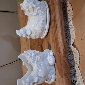 Chicken Butter Dish/ Napkin Holder